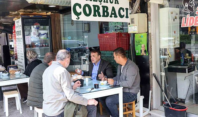 Vali Sözer sabah mesaisine çarşı turuyla başladı