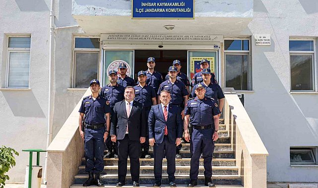 Vali Sözer'den İnhisar Jandarmasına bayram ziyareti