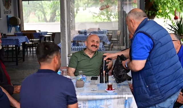 Vali Varol Didim ve Germencik'te vatandaşlarla buluştu