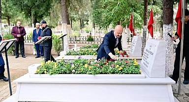 Vali Varol, şehitleri unutmadı