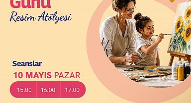Van Gogh ve Dali'den ilham alan Anneler Günü Atölyesi Forum İstanbul'da