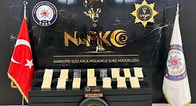 Van'da narkotik operasyonu: 16 kilo kokain ele geçirildi
