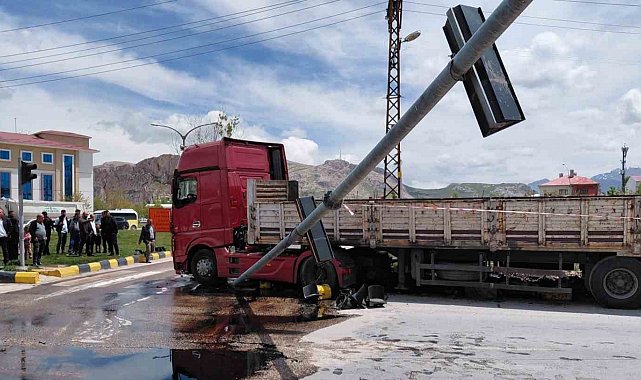 Van'da trafik kazası: 1 yaralı