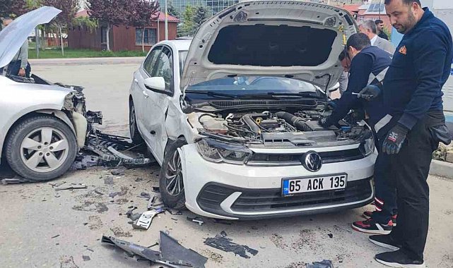 Van'da trafik kazası: 1 yaralı