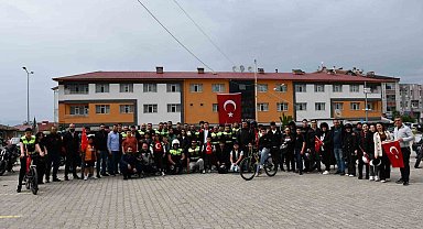 Vezirköprü'de motosiklet korteji
