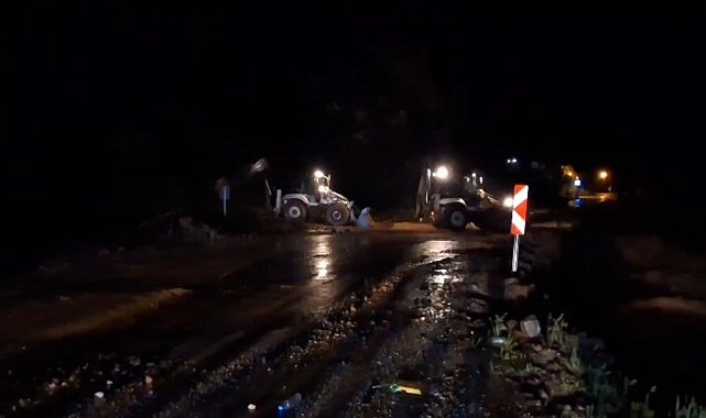 Yağışlar kenti esir aldı, Tunceli-Ovacık ve Tunceli-Erzincan yolları kapandı