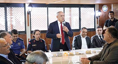Yahyalı'da bayramlaşma töreni düzenlendi