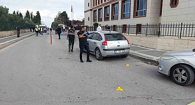 Yalova'da adliye önündeki cinayetin kan donduran görüntüleri ortaya çıktı