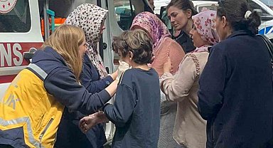 Yangında yaralanan özel ihtiyaç sahibi çocuk gözyaşlarına boğuldu