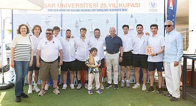 Yaşar Üniversitesi Yelken Takımı'ndan 25. yıl zaferi