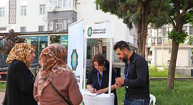 Yerinde Çözüm ekipleri parklarda vatandaşlarla buluştu