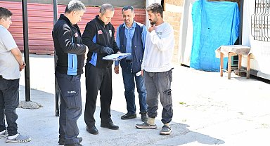 Yeşilyurt Belediyesi'nden kurban satış ve kesim yerlerinde bayram mesaisi