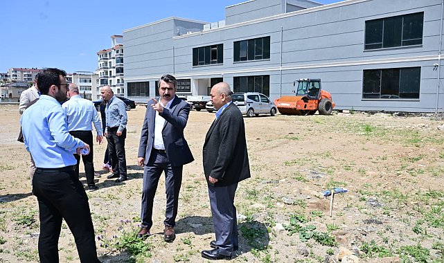 Yiğitler Mahallesi'nde yapımı süren Makbule-Tevfik Yıldırım Engelsiz Yaşam Merkezi'nde çalışmalar yüzde 92 oranında tamamlandı
