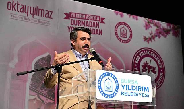 Yıldırım'da Erguvan Bayramı coşkusu sona erdi