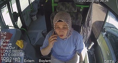 Yolcusu fenalık geçirince kadın şoför rotayı hastaneye çevirdi