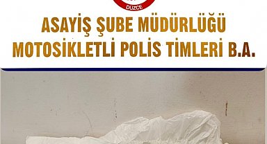 Yunus ekiplerinin dikkati uyuşturucu satıcısını yakalattı
