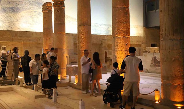 Zeugma Mozaik Müzesi bayramda ziyaretçi akınına uğradı