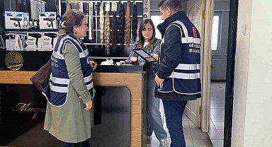 Zonguldak'ta kuaför ve güzellik salonları denetlendi