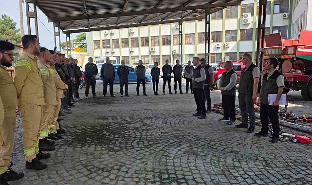 Zonguldak'ta orman yangınına karşı işbaşı eğitimleri sürüyor
