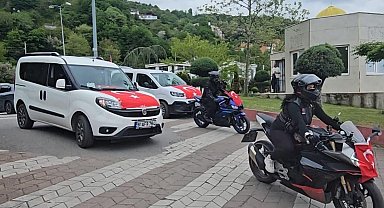Zonguldak'ta özel bireylere temsili asker uğurlaması