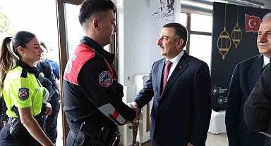 Zonguldak'ta protokol bayramlaştı