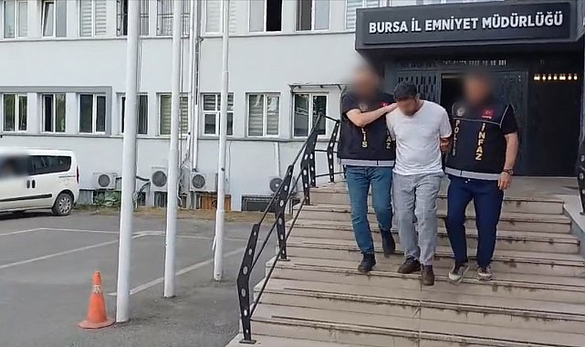 13 yıldır kırmızı bültenle aranan firari hükümlü Bursa'da yakalandı