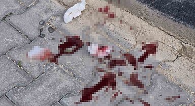 16 yaşındaki çocuk caddede bacağından bıçaklandı