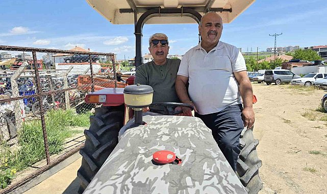 17 yıl önce Ankara'da çalınan traktörleri, Yozgat'ta ortaya çıktı