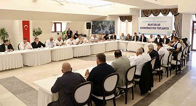 24 mahallenin talepleri koordinasyon toplantısında ele alındı