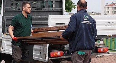 320 kent mobilyası Kestel'in yaşam alanlarına değer kattı