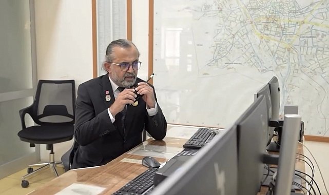 34 yıllık polis memuru meslektaşlarına telsizden veda etti