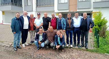 35 yıllık asker arkadaşları Fatsa'da yeniden buluştu