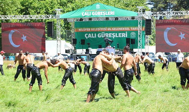 64. Geleneksel Çalı Güreşleri'nde başpehlivan Erkan Taş, güreş ağası Mustafa Cebeci oldu