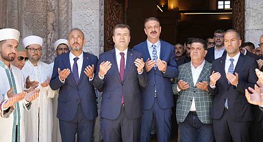 691 yıllık Sungurbey Camii yeniden ibadete açıldı