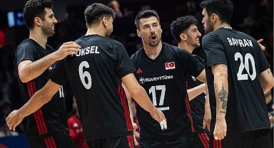 A Milli Erkek Voleybol Takımı, Kanada'yı mağlup etti