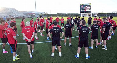 A Milli Futbol Takımı, Arizona'daki son çalışmasını yaptı