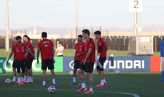 A Milli Futbol Takımı'nda ABD maçının hazırlıkları başladı