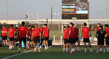 A Milli Futbol Takımı'nda Paraguay maçının hazırlıkları başladı