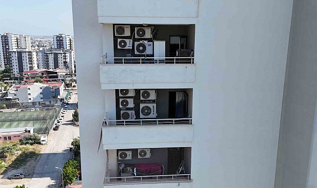 Adana'da aşırı klima kullanımı hem sıcaklığı artırıyor hem çevre kirliliği yapıyor