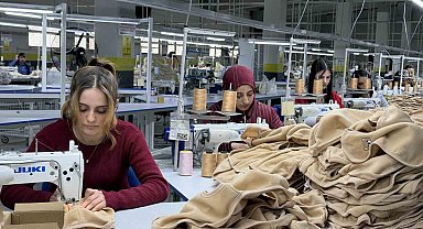 Ağrı'da üretilen bebek giysileri dünya pazarlarına ulaşırken istihdamı artırıyor