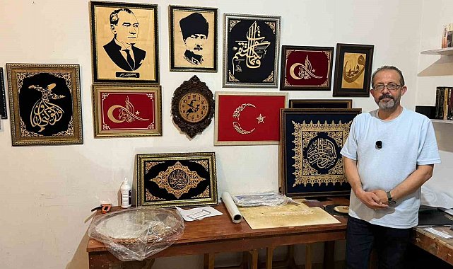 Ahşaba sanatla hayat veriyor: 12 yıllık naht tutkusu