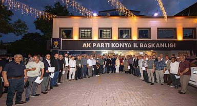 AK Parti Konya'da merkez ilçe mahalle başkanlarıyla istişare toplantısı