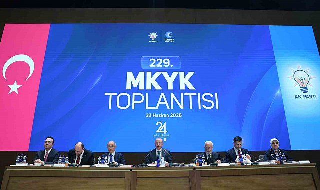 AK Parti MKYK Toplantısı başladı