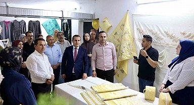 Akçadağ'da hayat boyu öğrenme sergisi açıldı