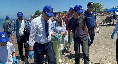 Akçakoca'da sahiller için el ele
