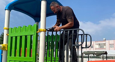 Akdeniz'de parklar yaz sezonuna hazırlanıyor