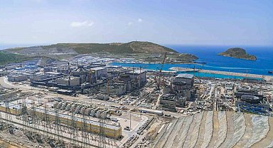 Akkuyu Nükleer Enerji Santrali'nde ilk üniteye temsili nükleer yakıt yüklendi