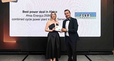 Aksa Enerji EMEA Finance'ten 'En İyi Enerji Finansmanı' alanında iki ödül aldı