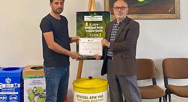 Alanya'da 3 ayda 572 litre atık yağ geri dönüşüme kazandırıldı