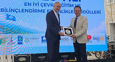 Alanya'ya 79 mavi bayrak ve çevre eğitiminde bir ödül daha aldı